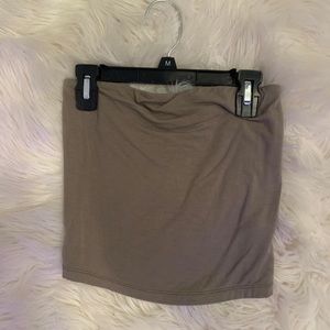 Olive Green tube top